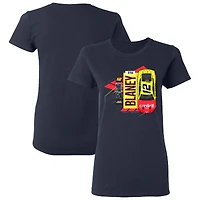 Women's Team Penske  Navy Ryan Blaney Menards Car T-Shirt