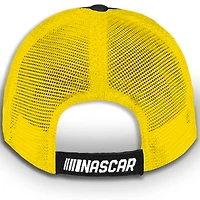 Youth Checkered Flag Sports Yellow Ryan Blaney Menards Trucker Adjustable Hat