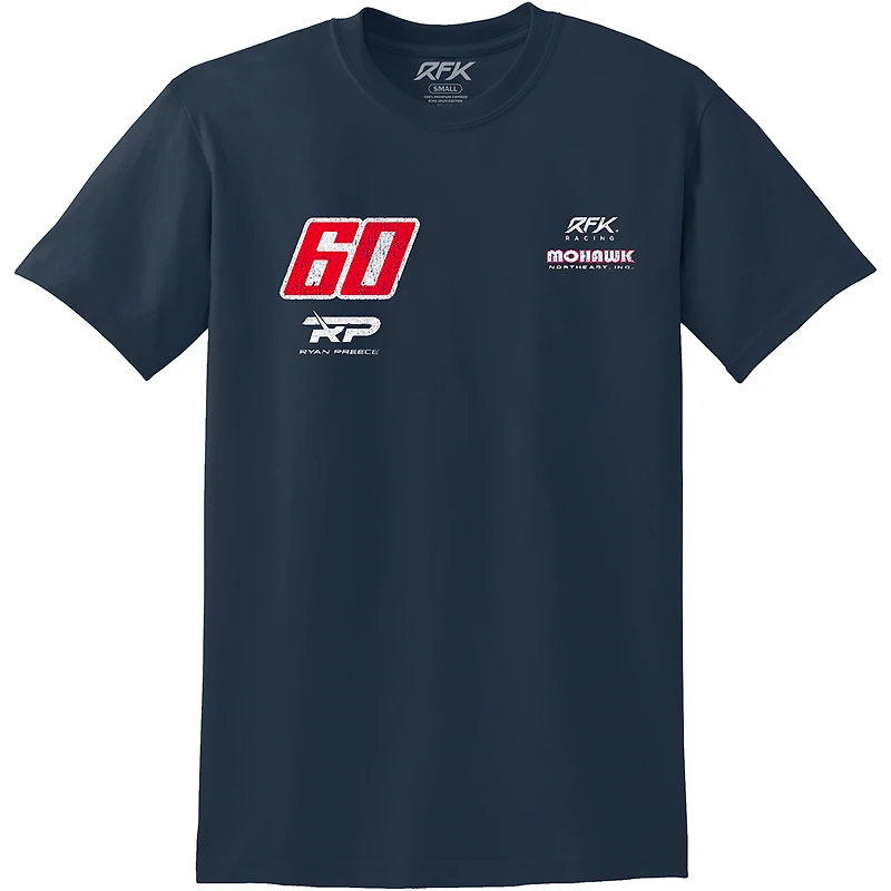 Men's RFK Racing Navy Ryan Preece Mohawk Northeast T-Shirt