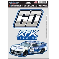 WinCraft Ryan Preece Three-Piece Fan Decal Set
