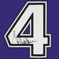 Maillot authentique dédicacé Mitchell & Ness violet Sacramento Kings 1998-99 de Chris Webber
