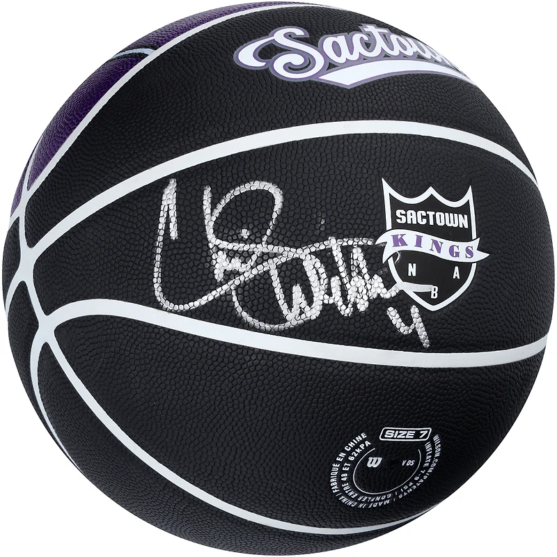 Chris Webber Sacramento Kings Autographed 2022-2023 Wilson City Edition Collectors Basketball