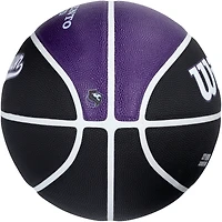 Ballon de basket-ball de collection dédicacé par Chris Webber Sacramento Kings 2022-2023 Wilson City Edition