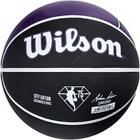 Ballon de basket-ball de collection dédicacé par Chris Webber Sacramento Kings 2022-2023 Wilson City Edition