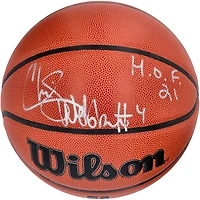 Chris Webber Sacramento Kings Autographed Wilson Authentic Series Indoor/Outdoor Basketball with "H.O.F. 21" Inscription