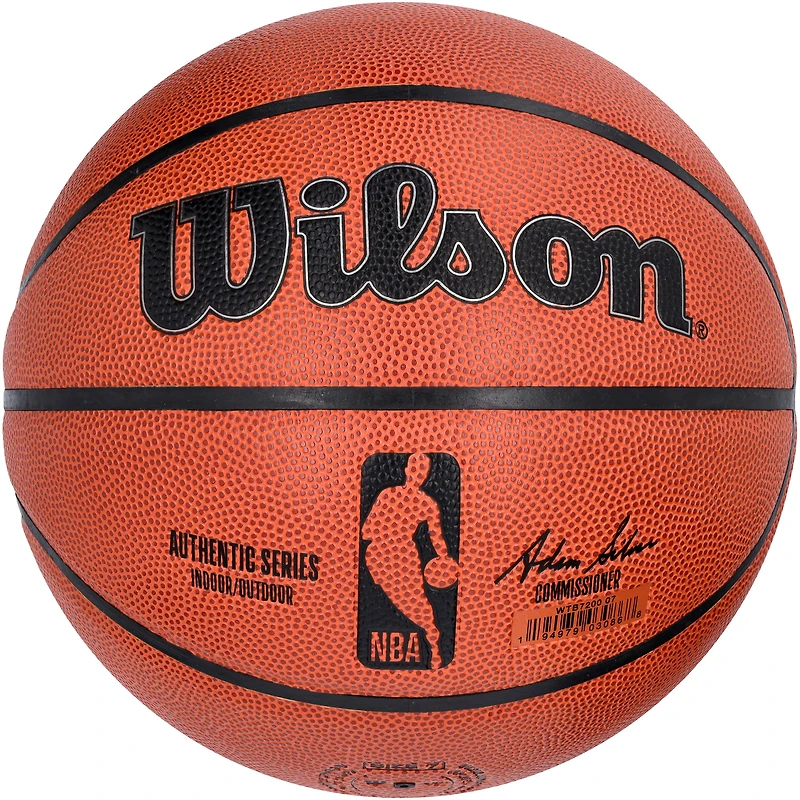 Chris Webber Sacramento Kings Autographed Wilson Authentic Series Indoor/Outdoor Basketball with "H.O.F. 21" Inscription