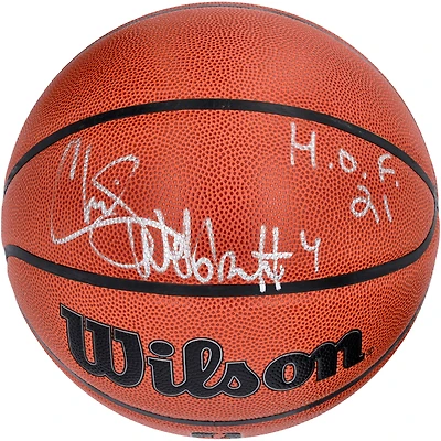 Chris Webber Sacramento Kings Autographed Wilson Authentic Series Indoor/Outdoor Basketball with "H.O.F. 21" Inscription