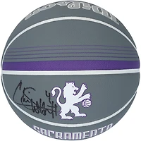Chris Webber Sacramento Kings Autographed Wilson City Edition Collectors Basketball
