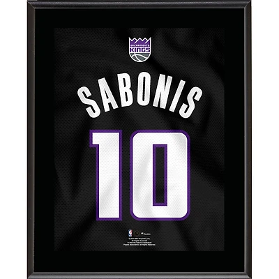 Domantas Sabonis Sacramento Kings 10.5" x 13" Jersey Number Sublimated Player Plaque