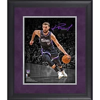 Domantas Sabonis Sacramento Kings Facsimile Signature Framed 11" x 14" Spotlight Photograph