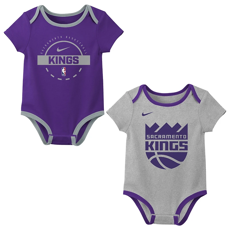 Infant & Newborn Nike Sacramento Kings Two-Piece Bodysuit Set