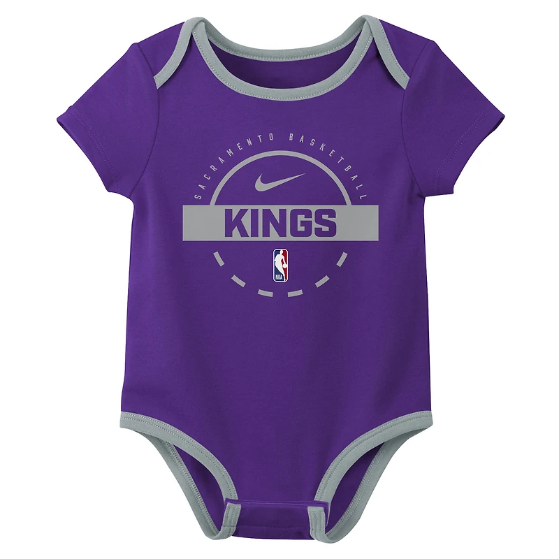 Ensemble deux pièces Nike Sacramento Kings pour bébé et nouveau-né