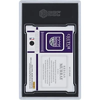 Keegan Murray Sacramento Kings Autographed 2022-23 Panini National Treasures Relic #CFS-KGM #8/49 SGC Authenticated 9/10 Rookie Card
