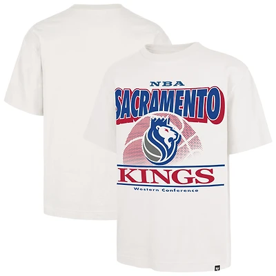 T-shirt blanc Shifty Foundation '47 pour homme, édition City des Sacramento Kings