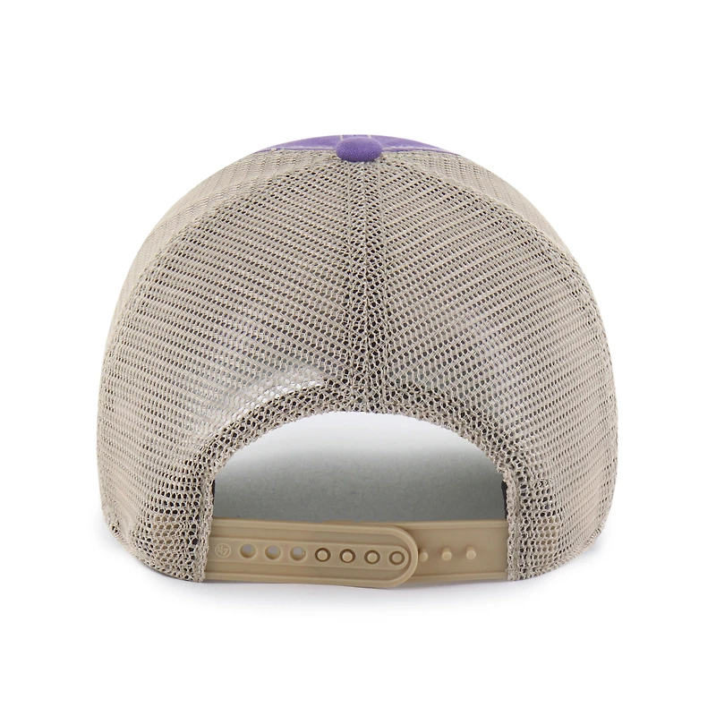 Men's '47 Purple/Tan Sacramento Kings Wabash Patch Clean Up Adjustable Hat