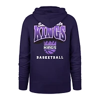 Sweat à capuche Sacramento Kings '47 violet édition City 2025/26 pour homme avec logo Jab Step Headline
