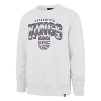 Sweat-shirt à capuche Spotlight Headline '47 blanc pour homme des Sacramento Kings