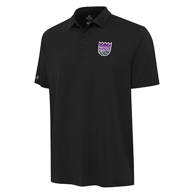 Polo Reprocess Antigua Black Sacramento Kings pour homme