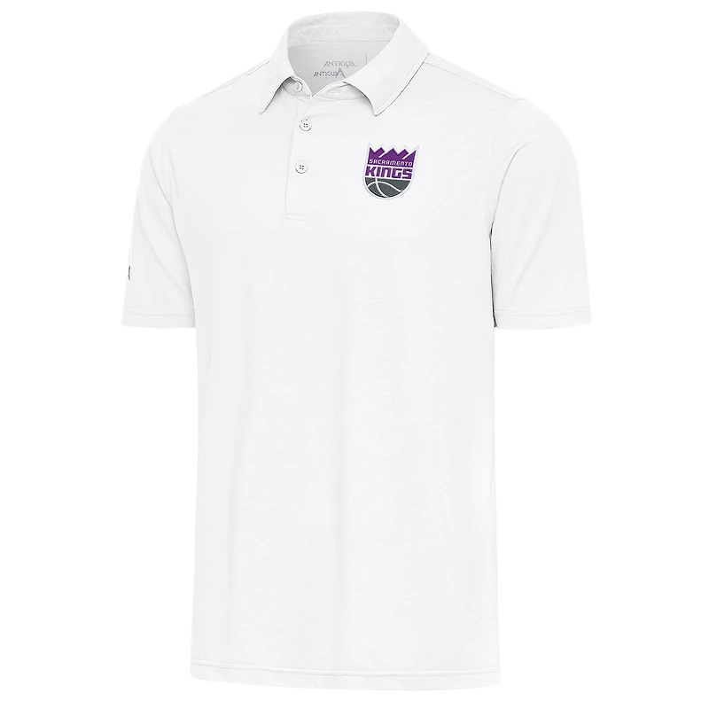Polo Par Antigua White Sacramento Kings pour homme