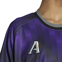 Men's Authmade x NBA Purple Sacramento Kings Soccer Kit Fashion Jersey