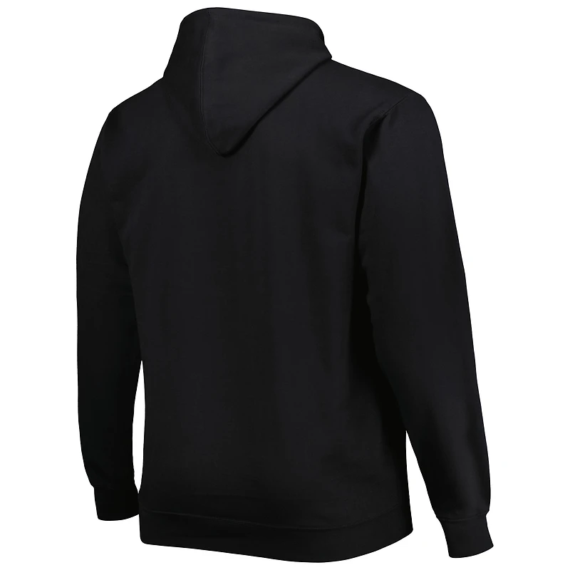 Sweat à capuche noir Sacramento Kings Big & Tall Heart Soul pour homme