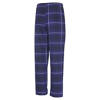 Ensemble de nuit Concepts Sport violet/noir pour homme, haut et pantalon en flanelle Vector des Sacramento Kings