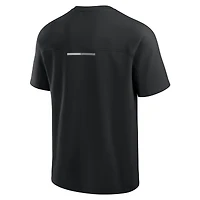Men's Fanatics Black Sacramento Kings Elements Flex Tri-Blend T-Shirt