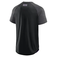 Men's Fanatics Black Sacramento Kings Inbound Pass Play Practice T-Shirt