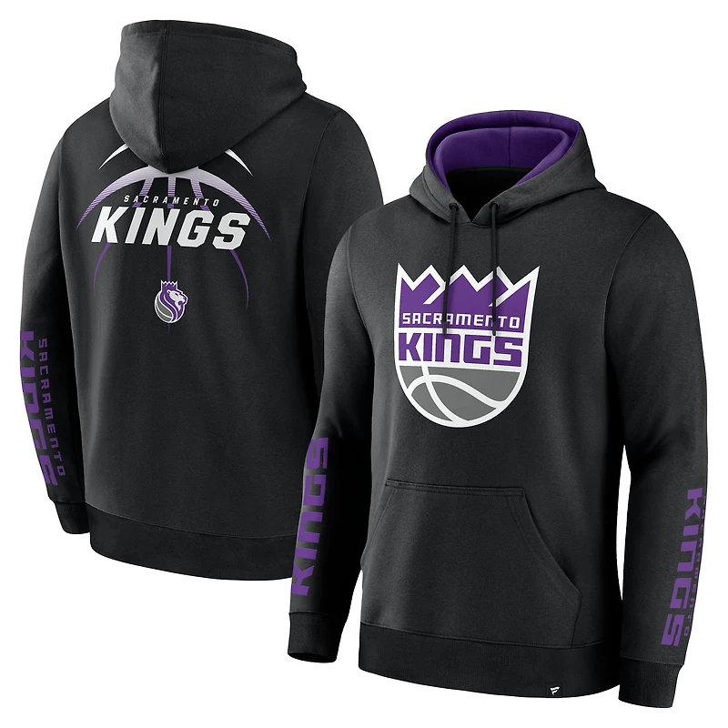 Men's Fanatics Black Sacramento Kings Legacy Guard Pullover Hoodie