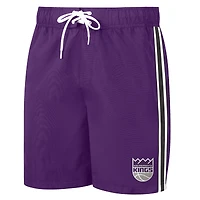 Short de bain G-III Sports by Carl Banks pour homme violet Sacramento Kings Sand Beach Volley