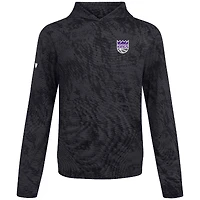Sweat à capuche plateforme noir Levelwear pour homme des Sacramento Kings