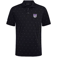 Polo Vision noir pour homme des Sacramento Kings de Levelwear