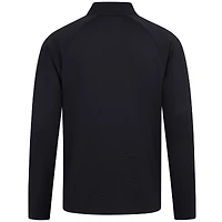 Men's Levelwear Black Sacramento Kings Volley Quarter-Zip Top