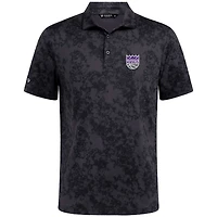 Polo noir Whisper pour homme des Sacramento Kings de Levelwear
