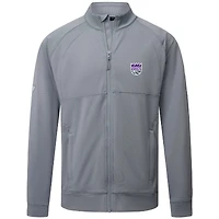 Men's Levelwear Gray Sacramento Kings Form Insignia Core Full-Zip Jacket