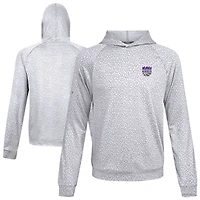 Sweat à capuche blanc Challenger des Sacramento Kings pour homme de Levelwear