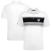 Polo blanc Onward pour homme des Sacramento Kings de Levelwear