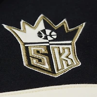 Men's Mitchell & Ness Olive/Black Sacramento Kings Double Clutch Head Coach Hoodie