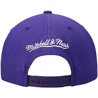 Casquette snapback violette Mitchell & Ness Sacramento Kings Ground 2.0 pour homme