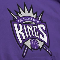 Sweat-shirt à capuche violet Sacramento Kings Nights pour homme de Mitchell & Ness