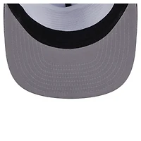 Men's New Era Black/Purple Sacramento Kings Throwback Dye Golfer Snapback Hat