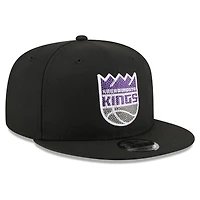 Men's New Era Black Sacramento Kings 2026 NBA Draft Crystal 9FIFTY Snapback Hat