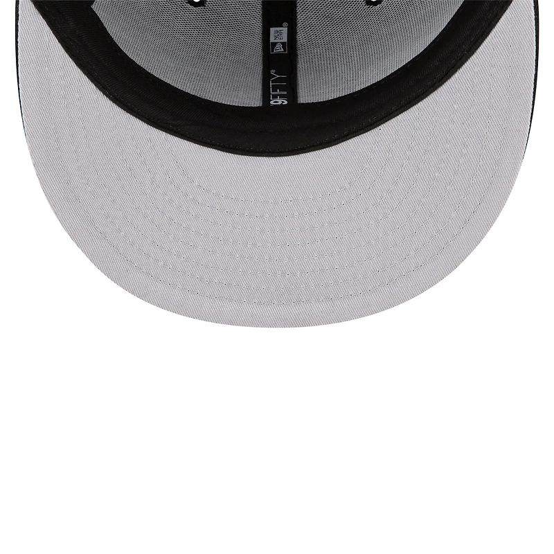 Men's New Era Black Sacramento Kings 59FIFTY Fitted Hat