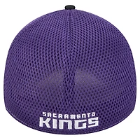 Casquette Active Tech Neo Flex 39THIRTY noire pour homme des Sacramento Kings de New Era