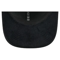 Men's New Era  Black Sacramento Kings Quilted 9SEVENTY Trucker Adjustable Hat