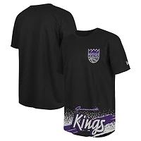 T-shirt classique de sport noir Sacramento Kings New Era pour homme