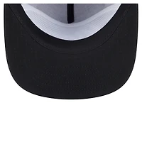 Casquette snapback noire New Era pour homme avec texte de l'équipe des Sacramento Kings
