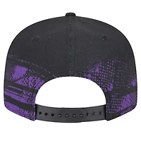 Casquette Snapback Tip-Off 9FIFTY noire New Era pour homme des Sacramento Kings