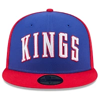 Men's New Era  Blue Sacramento Kings 2024/25 City Edition 59FIFTY Fitted Hat