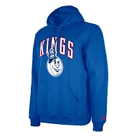 Men's New Era  Blue Sacramento Kings 2024/25 City Edition Pullover Hoodie